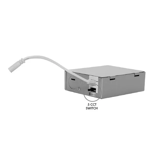 10W 120-277V TRIAC Driver, 5CCT Switch, for Mini 4" Flat Panels