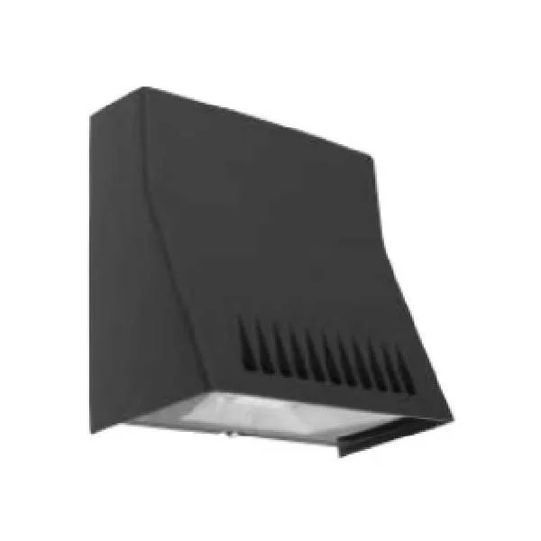 LED Mini Cutoff Wallpack, 12W, 5000K, Black