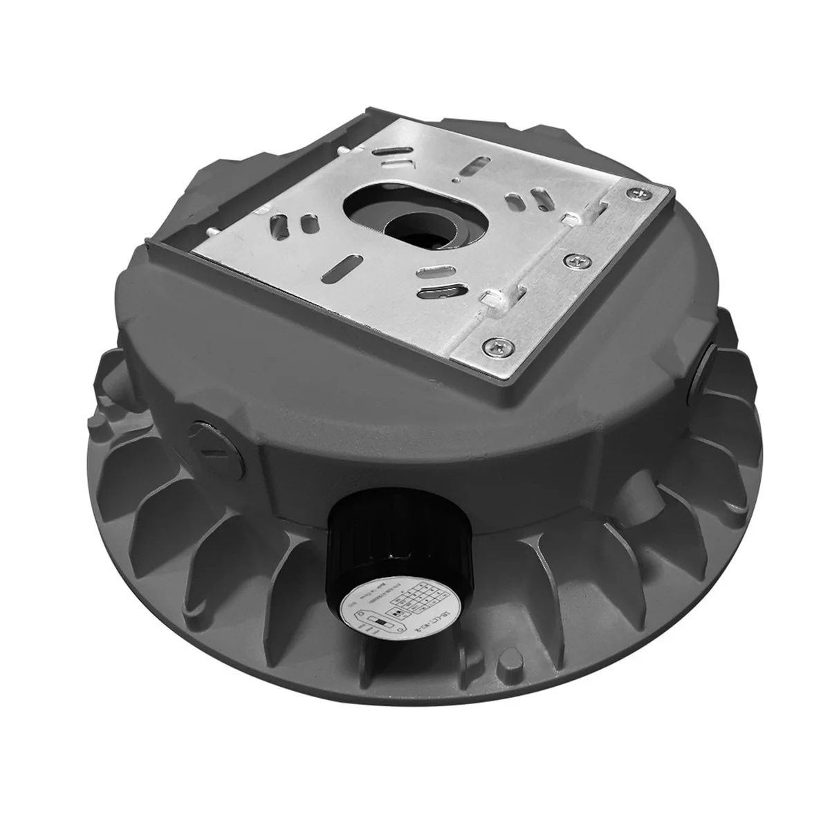LED Multi Wattage Multi CCT Round Canopy Light, Bronze Housing, 0-10V Dimming - view 3