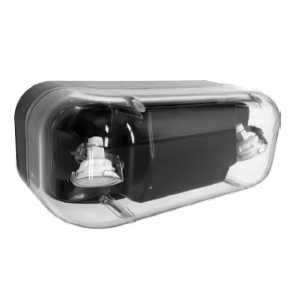 LED NEMA4X/NSF Emergency Unit, 6 V/12V, 15W/36W/54W, Black/White Finish