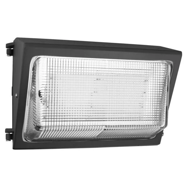 LED Outdoor Commercial Area Lights, Wall Pack Downlight, Adjustable Watts (60/80/100/120), 3 CCT 3000K-5000K, Dimmabl...