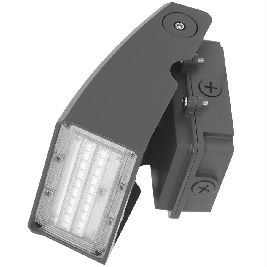LED Outdoor Slim Profile Cutoff Wallpack Light Fixture, 21/28/35W, 2730/3640/4550 lumens, 3000K/4000K/5000K, 120-347V...