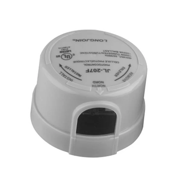 LED Outdoor Twist-Lock Photocell 480 Volts, Yellow