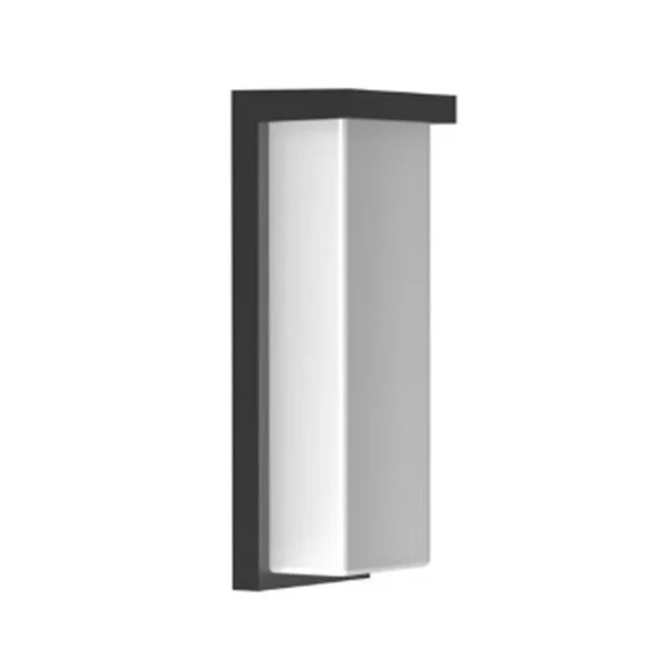 LED Outdoor Wall Sconce, MWP02 Series, 18W/20W/22W, 3000K/4000K/5000K Selectable, Oil Rubbed Bronze, White Acrylic Lens
