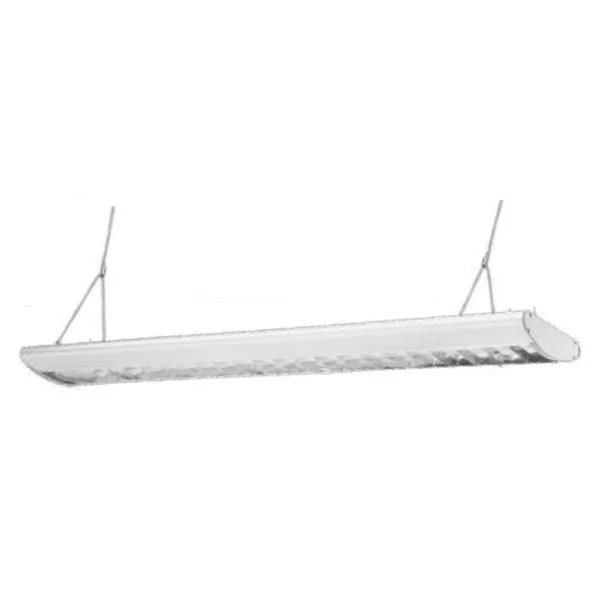 LED Parabolic Suspended Down Light, 4FT, 50W, MCTP, Dimmable