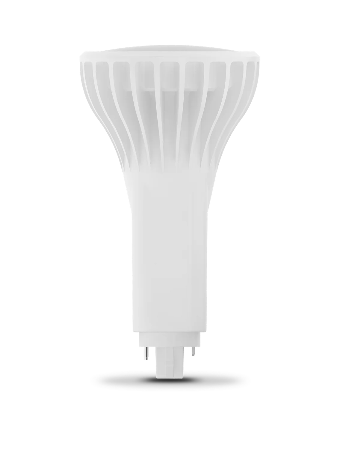 LED PL Lamp, 17W, G24q Base, Vertical