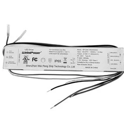 LED Power Supply, 2400mA Output Current, 27-40V Output Voltage