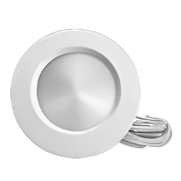 LED Puck Light, RGBW, 4W, 250LM, Ultra Slim Canless Recessed, Round