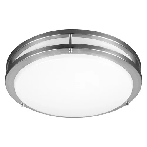Energetic Lighting E3FMB LED Round Flush Mount Fixture, 18" profile, 24W|28W|32W selectable, 3000K|4000K|5000K select...