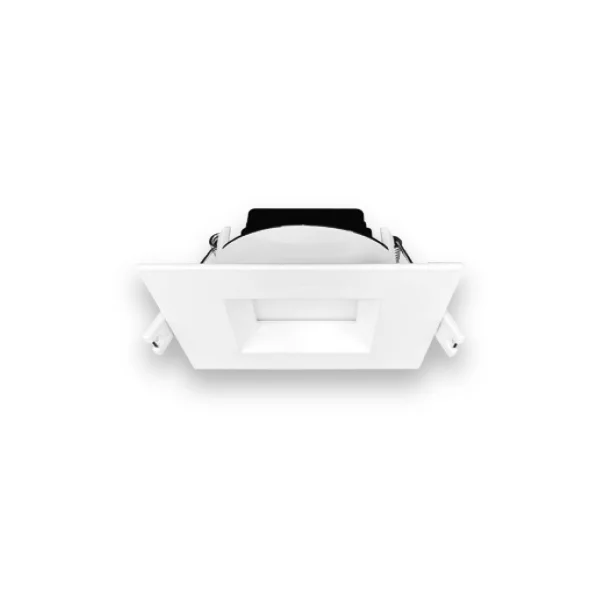 LED Spotlight, Canless Regressed Mini Panel, High Output, 5CCT, Square, Wet Location Rated, TRIAC Dimmable