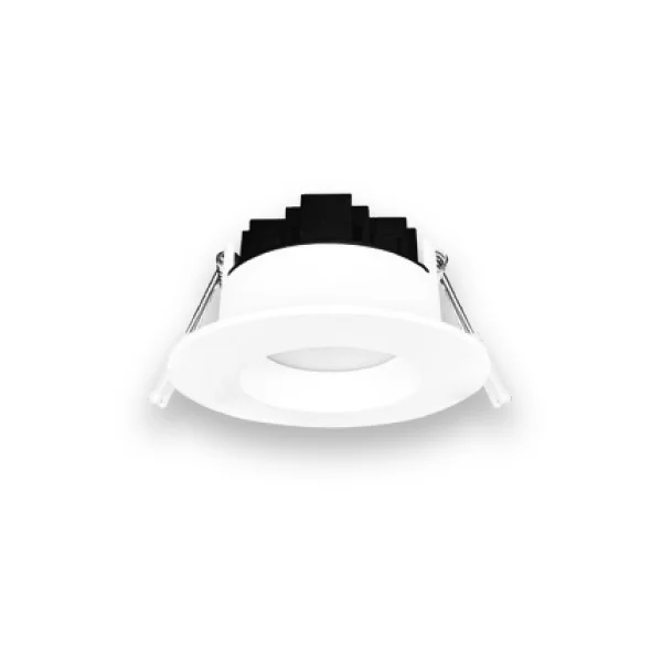 LED Spotlight, Canless Regressed Mini Panel, High Output, CCT Selectable, 3 inch, Round, White, Dimmable