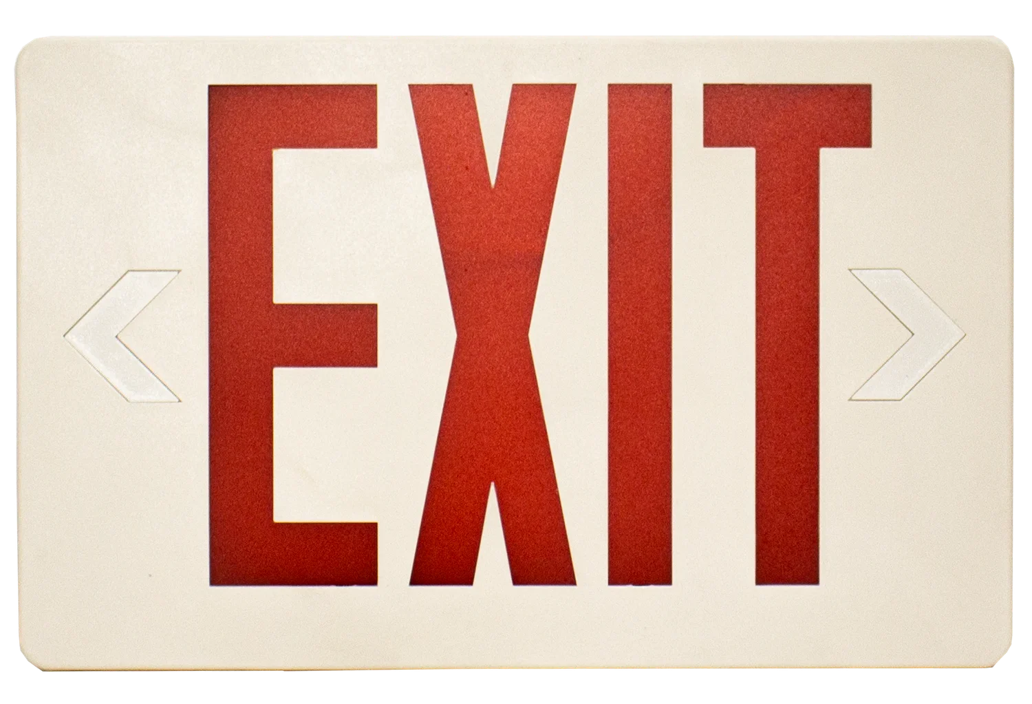 LED Super Slim Exit Sign with Emergency Battery Backup - view 3
