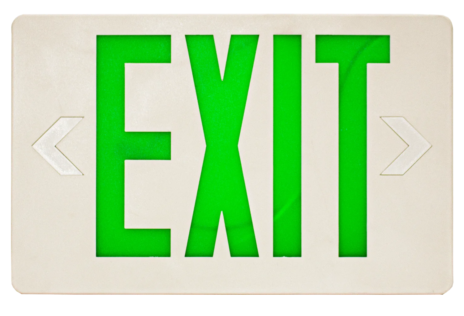 LED Super Slim Exit Sign with Emergency Battery Backup - view 4