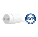 LED T8 U-Bent Tube, 17W, 5000K, Bypass, Non-Dimmable