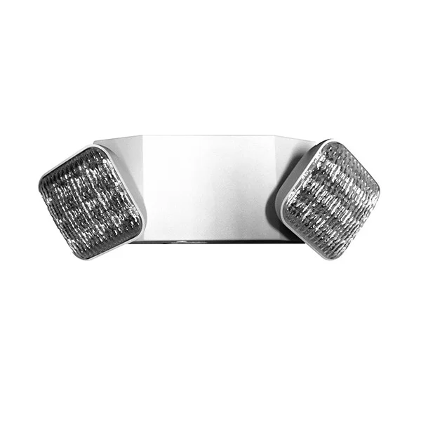 LED Emergency Unit, Black, High-Lumen, Self-Diagnostics