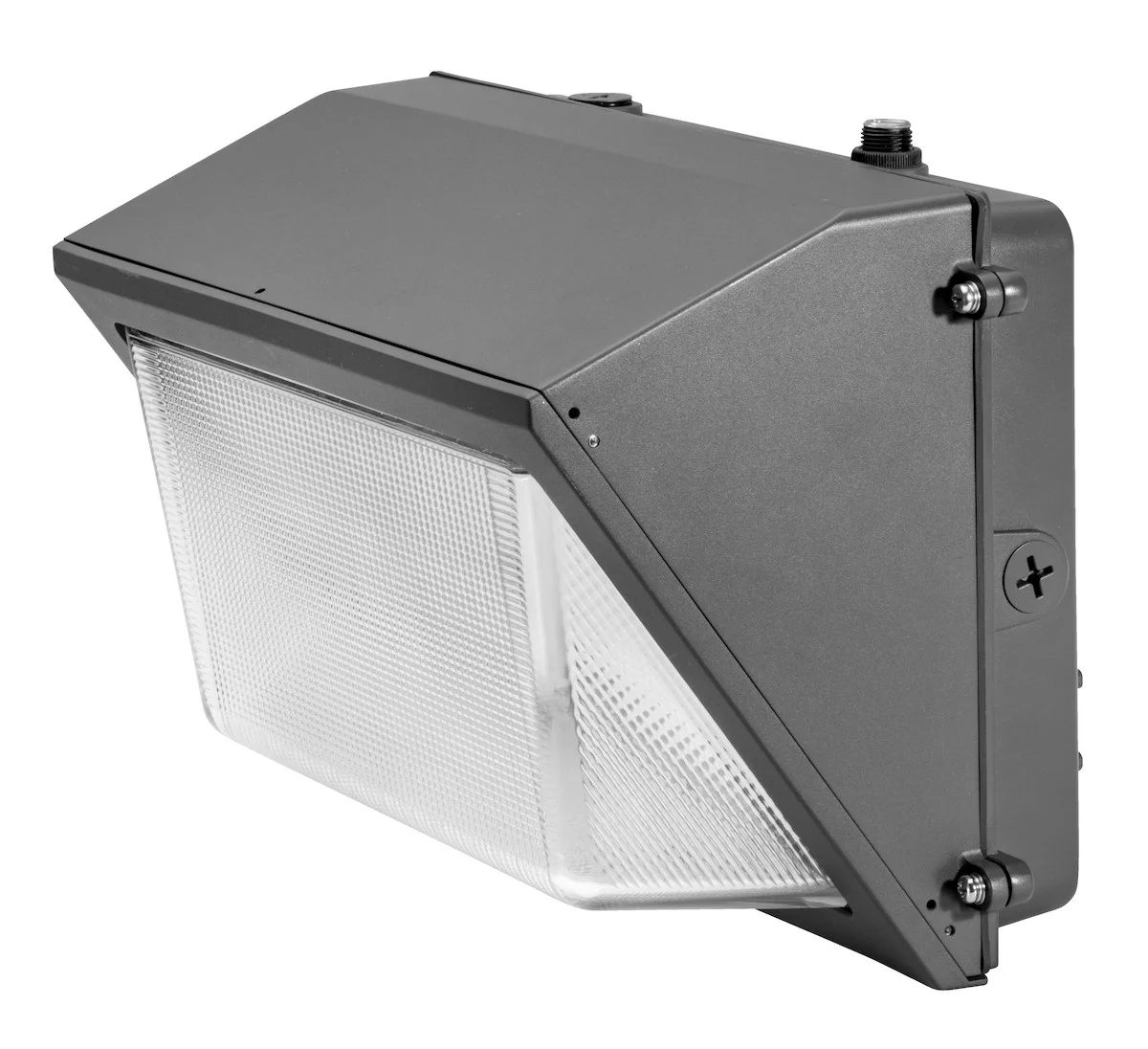 LED Traditional Wall Pack, Power and CCT Select, 28/40W, 3000K/4000K/5000K, Bronze with Photocontrol