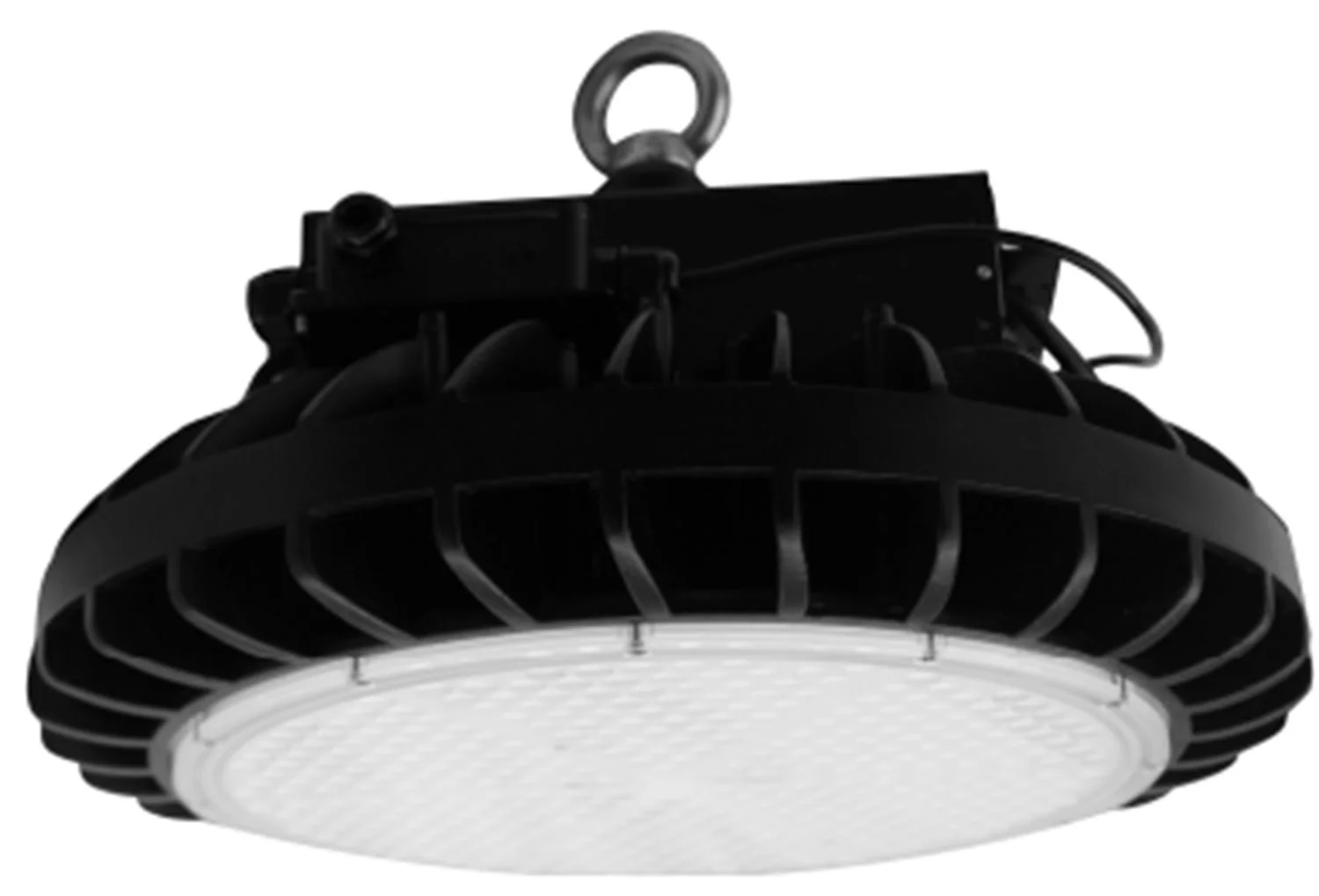 LED Highbay, Aluminum Housing 16", 90° Optical Pc Lens, 300W, 36000 Lm, 277~480VAC, IP65, 5000K