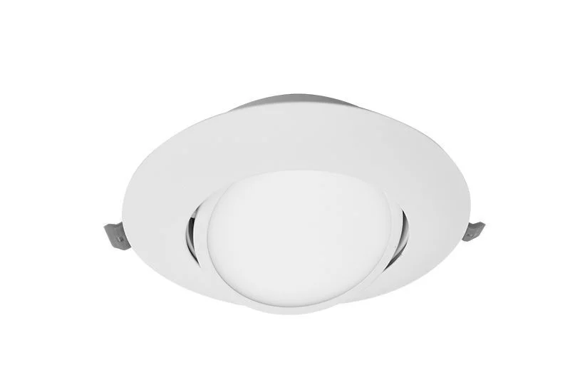 LED Ultra Slim Recessed Light, 6" Round, Adjustable, Multi CCT