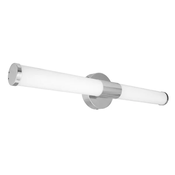 LED Vanity Linear Light, 24 Inch, 25W, Selectable CCT, Brushed Nickel & Opal Acrylic