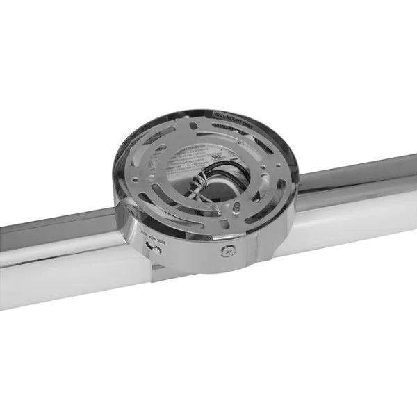 LED Vanity Linear Light, 24 Inch, 25W, Selectable CCT, Brushed Nickel & Opal Acrylic - view 3