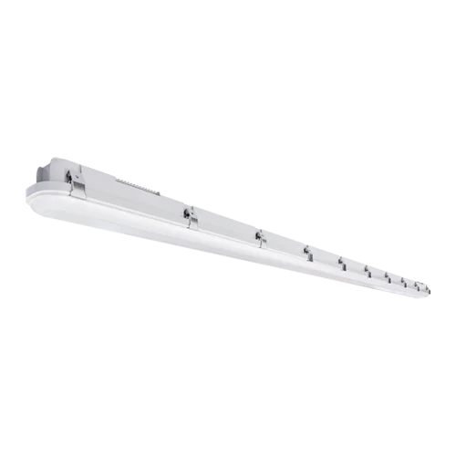 LED Vaportight Luminaire, 8', CCT and Wattage Selector
