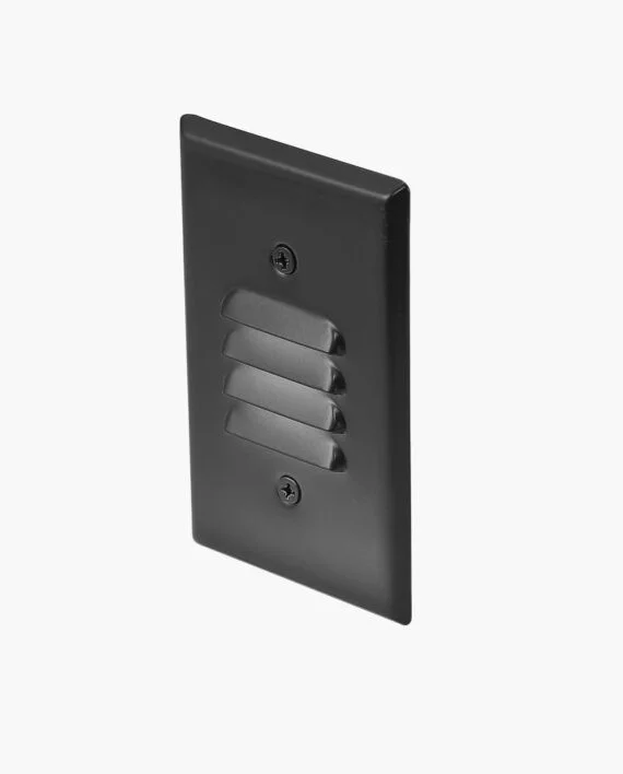 LED Vertical Step Light, 2.5W, 120V, 3000K, White/Bronze Covers Included - view 2