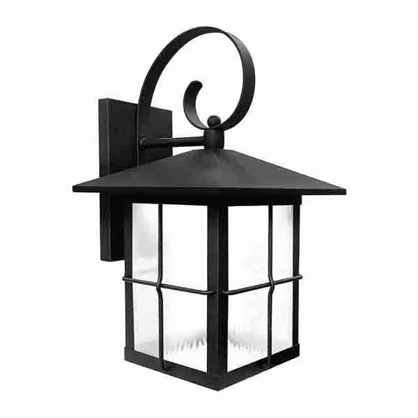 LED Wall Lantern 12W 5CCT NON-DIM, Black