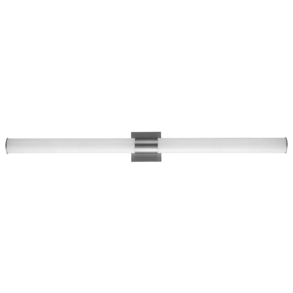 LED Wall Mount, Vanity Wall Sconce, 3-CCT Selectable, 48" Round, Brushed Nickel Finish