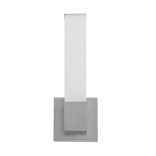 LED Wall Mount Vanity Wall Sconce, 5-CCT Selectable, Round, Brushed Nickel Finish