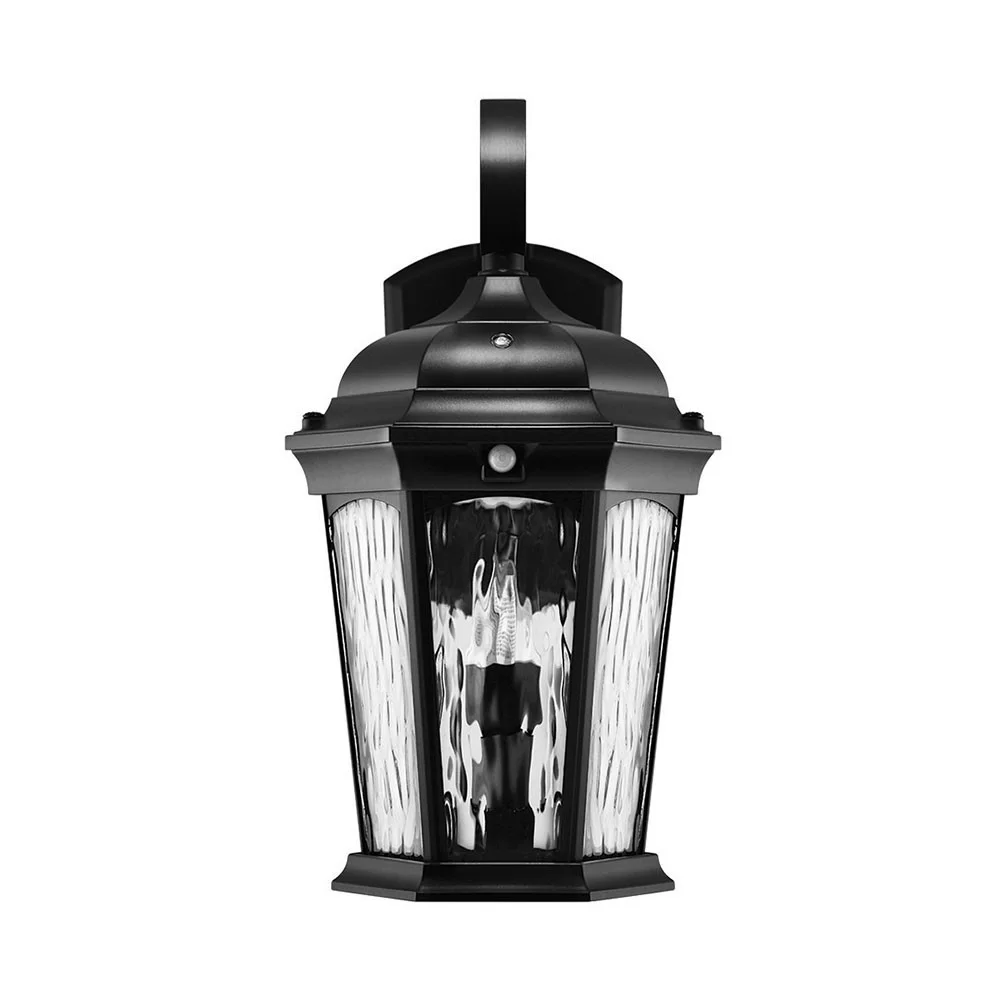 LED Wall Mounted Flame Lantern, Bronze Finish, 1200 Lumen, 3000K