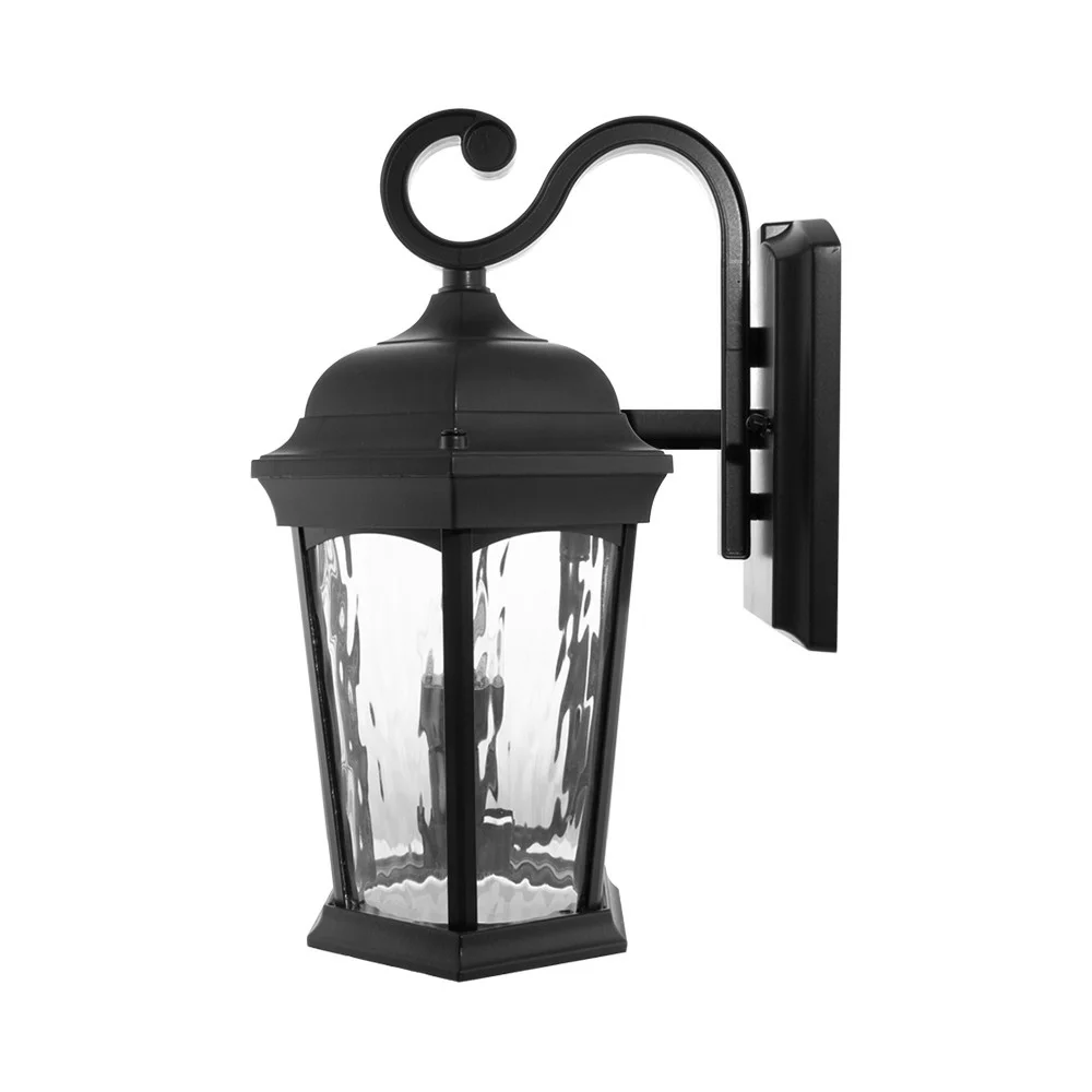 LED Wall Mounted Flame Lantern, Bronze Finish, 1200 Lumen, 3000K - view 4