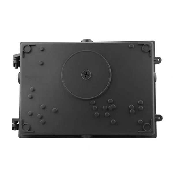 Commercial LED Wall Pack Fixture, Bronze Finish, Clear Glass Lens, Tunable Wattage - view 5