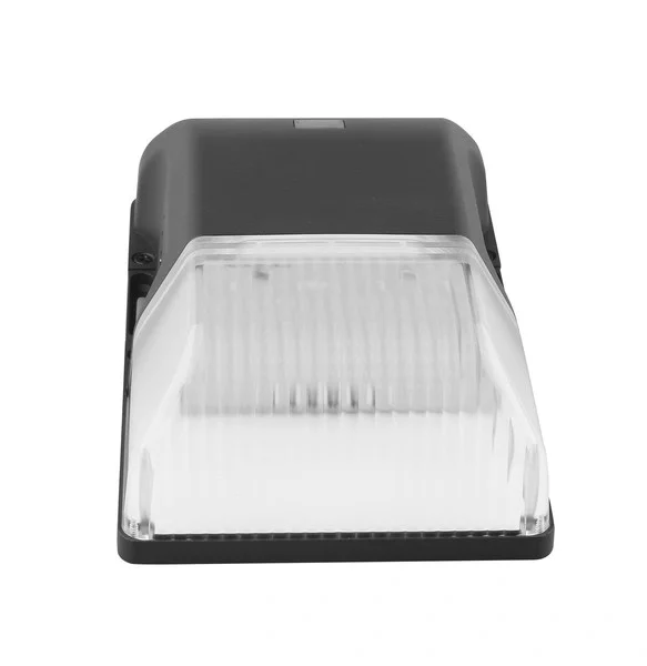 LED Wall Pack Fixture, Striped Clear Plastic Lens, 30W, 5000K - view 2