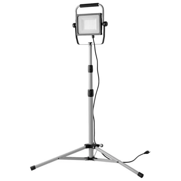 LED Work Light with Stand, 1 Head, 72W, 4000K