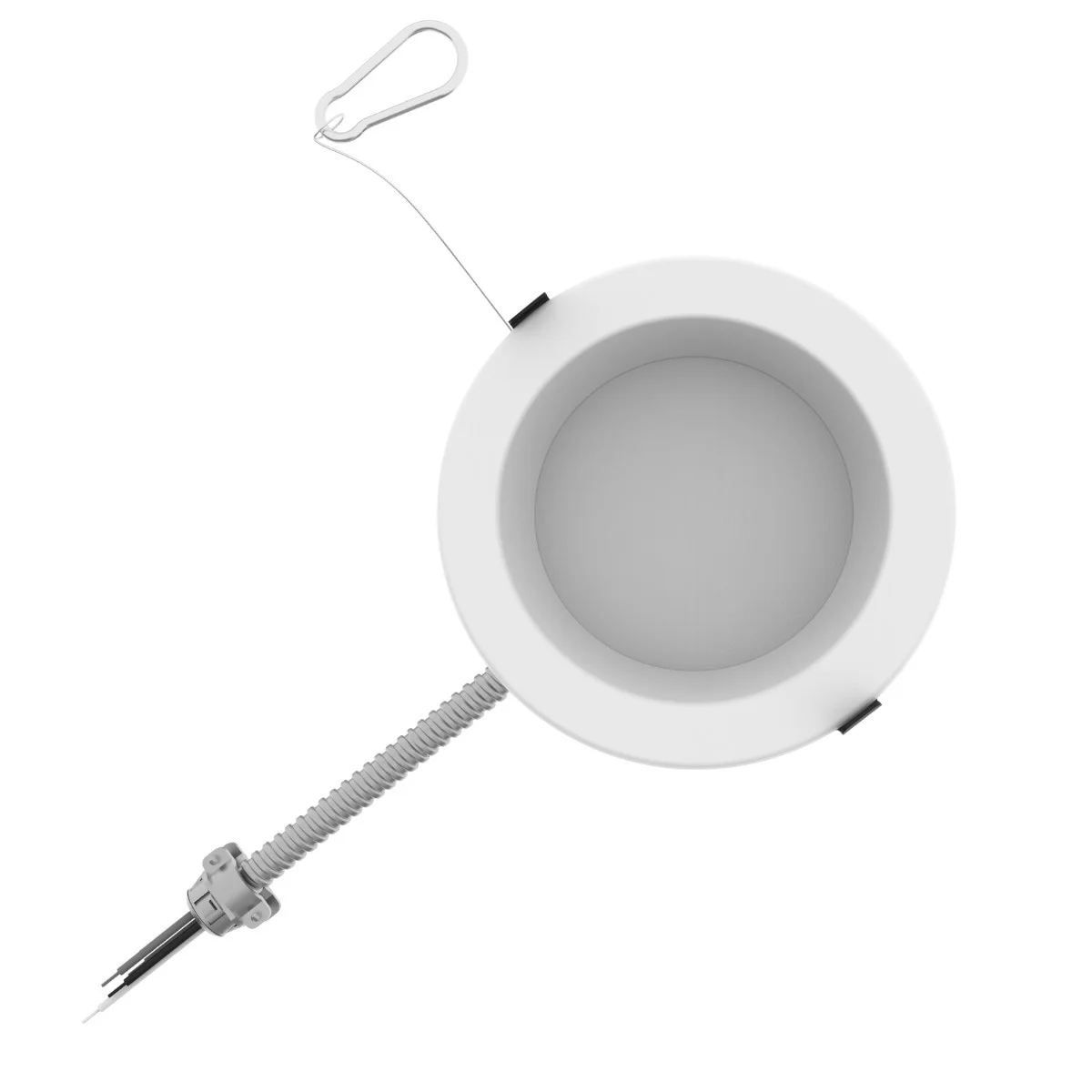 LEDone LOC-4CDL-MW13W5CCT LED Commercial Down Light, 4", 5-Wattage Selectable, 5-CCT Selectable, 120-277V