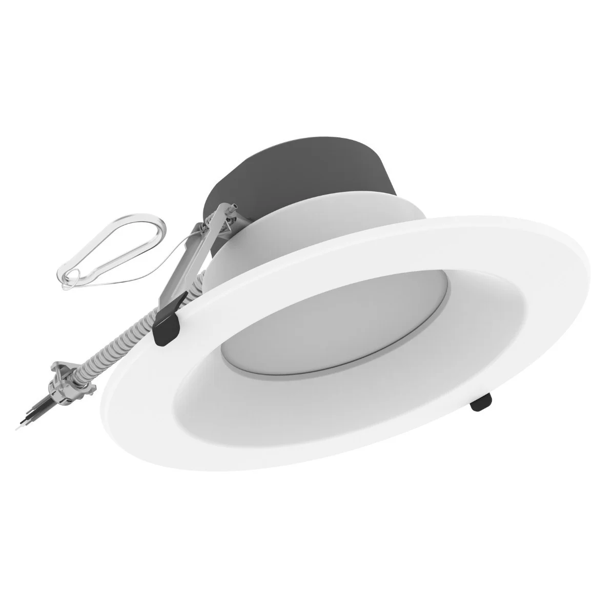 LEDone LOC-8CDL-MW30W5CCT LED Commercial Down Light, 8", Wattage Selectable 16W/20W/23W/27W/30W, 5CC...