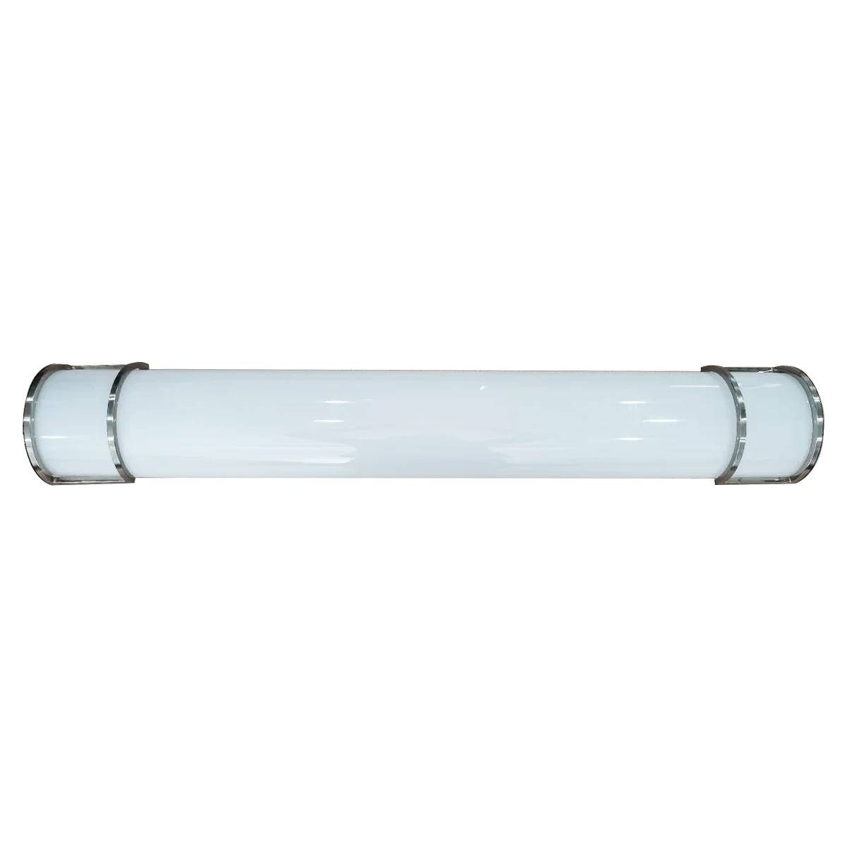 EiKO VAN Lenexa Vanity, 3ft, 40W, 3000K, >80 CRI, Nickel Trim, 120V, Triac Dimming