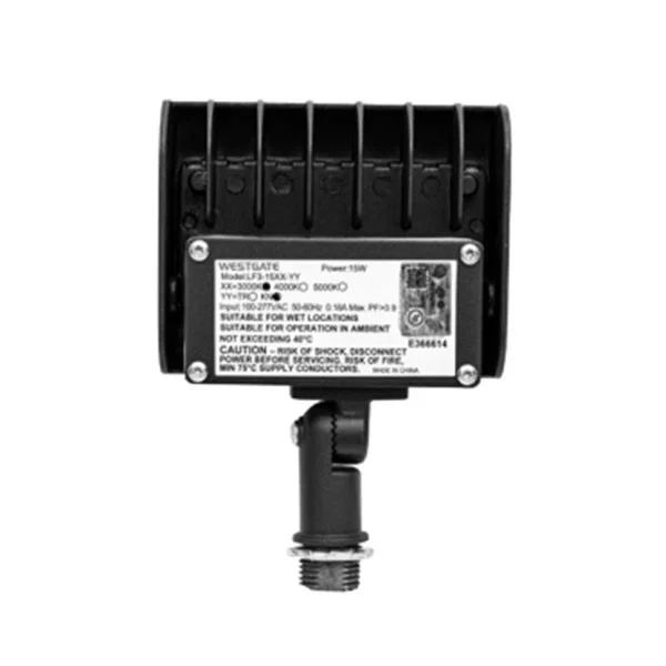 LF3 Flood Light with 1/2" Knuckle, 120~277V, 50W, 4000K - view 4