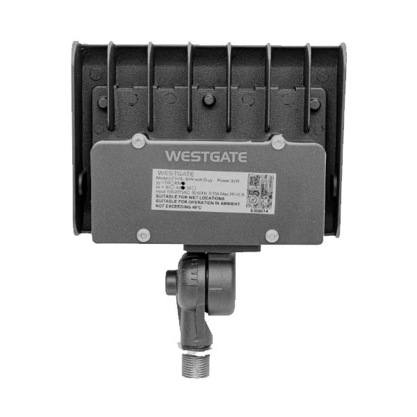 LF3-HL Flood Light, 30W, 4000K, 120~277V, Type II Optic Lens, Dimmable, Knuckle Mount - view 2