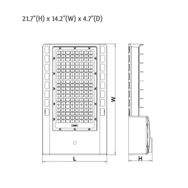 LF5 Series 380 W LED Flood Light, 480V - view 2