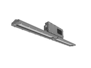 Linear Hazardous Location Light, 48", 80W, 120-277V, Clear Lens, 5000K, Pendant Mount