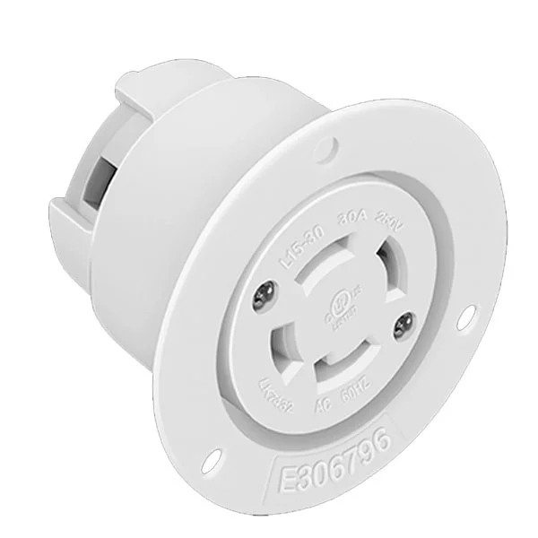 Locking Flanged Outlet, 30A, L15-30RFO - view 2