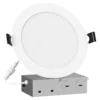 Lotolite 6" Slim Panel, 5 CCT Field Selectable, Ultra Slim Profile - view 3