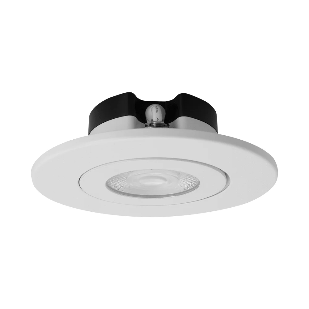 Lotus LED Lights 4" Multi Fit Floating Gimbal, 9W, 5CCT Selectable, CRI 90+, J-Box or Can Retrofit - view 4