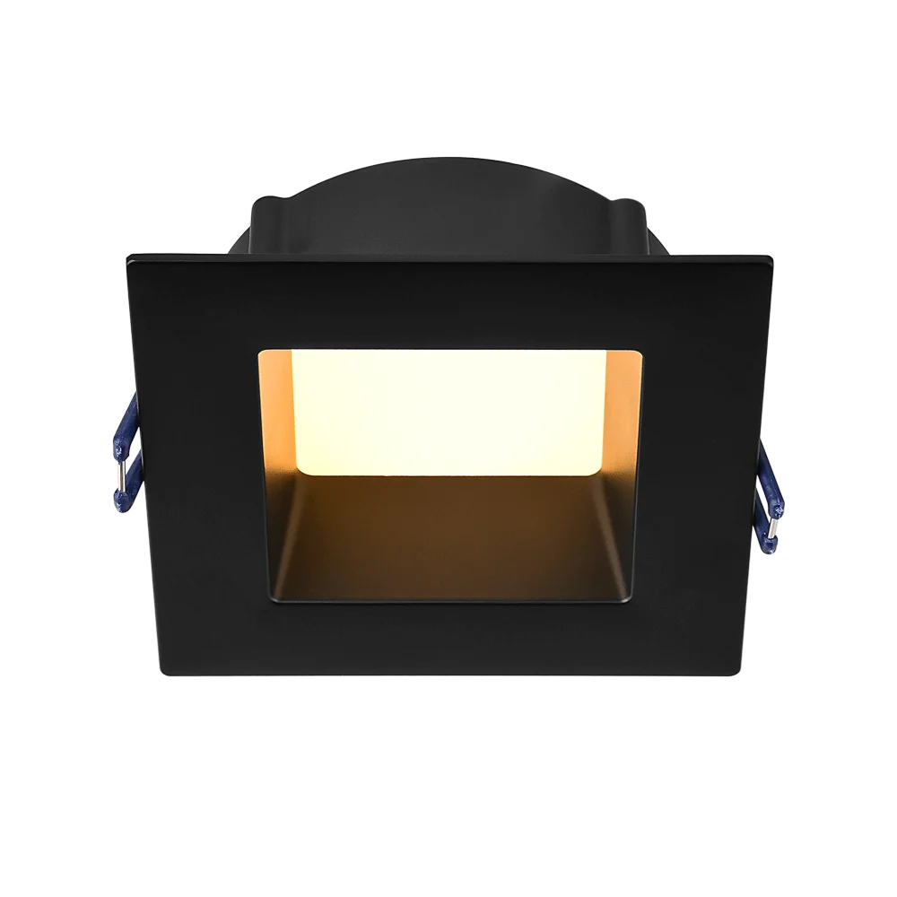Lotus LED Lights LE4SR 4" Square Deep Regressed LED, 11W, 5CCT Selectable, White or Black Trim - view 2