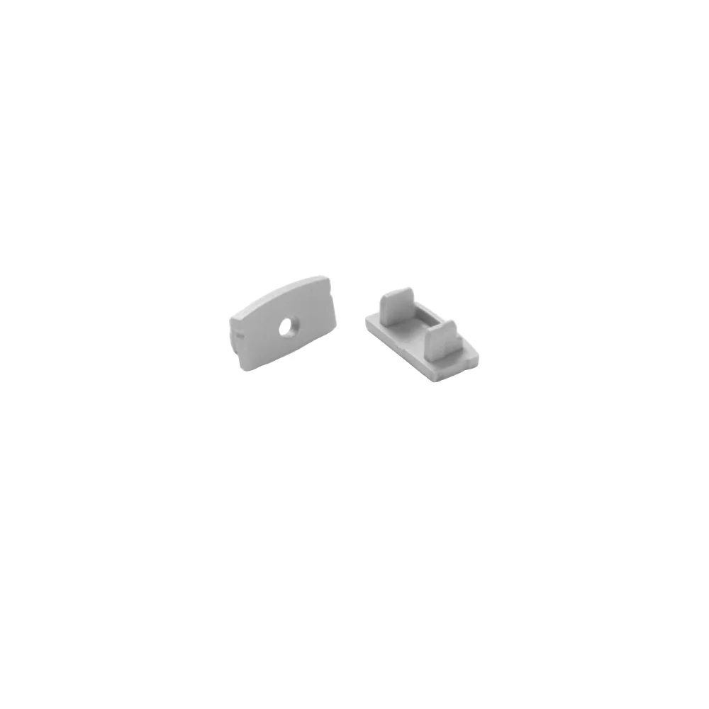Lotus LED Lights LH-1708 Surface Mount Aluminum Profile, 17x8mm, 8ft, Silver Aluminum, White Diffuser, 1-Piece - view 3