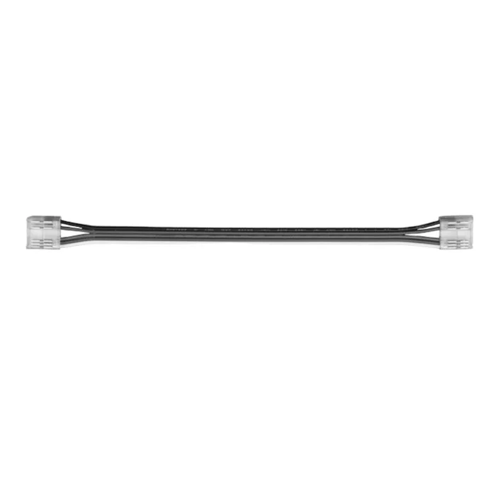 Lotus LED Lights Tape-to-Tape Connector with Wire, RGBW, 12mm, 6", Bag of 5