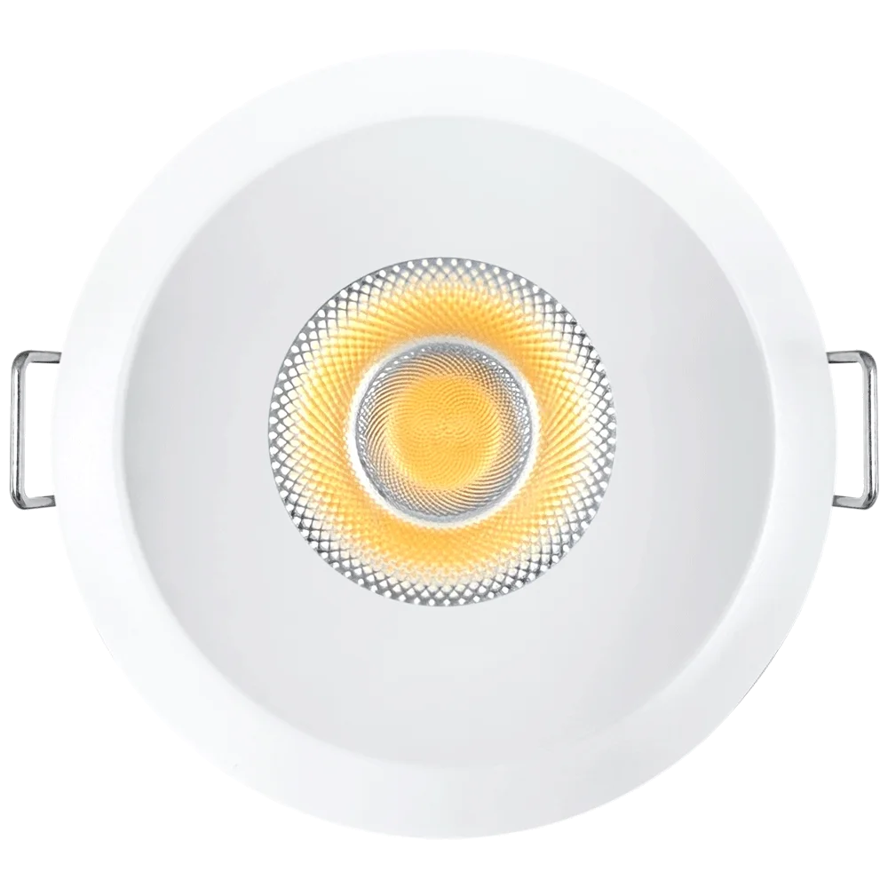 Lotus Tangra 3" Fixed Round Deep Invisible Flangeless Recessed Light, Oil Rubbed Bronze Trim, Lens Black, CRI98 - view 2