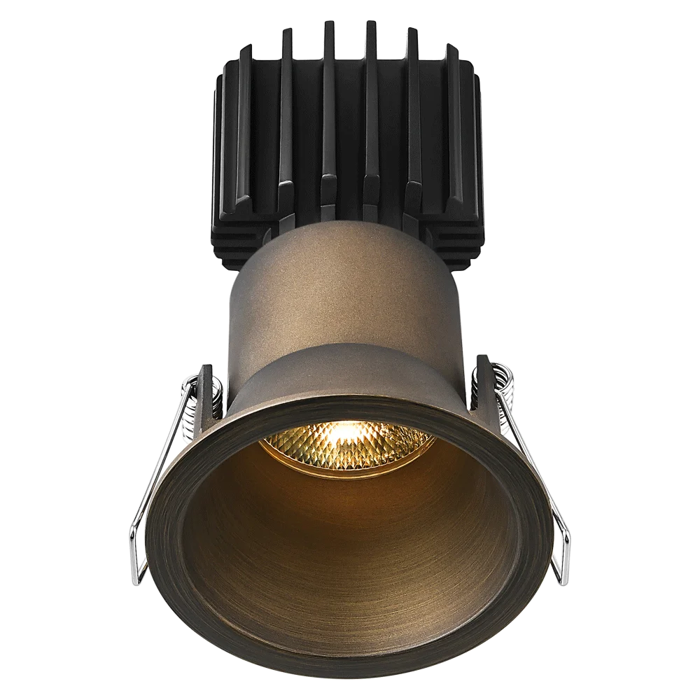 Lotus Tangra 3" Fixed Round Deep Regressed Thin Trim, Dim to Warm 3000K-1800K, CRI95 - view 5