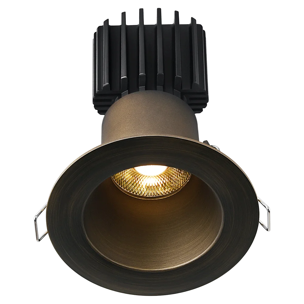 Lotus LED Tangra 3" Fixed Round Deep Regressed Wide Trim, 3000K, CRI95 - view 5